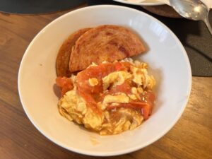 tomato egg bowl